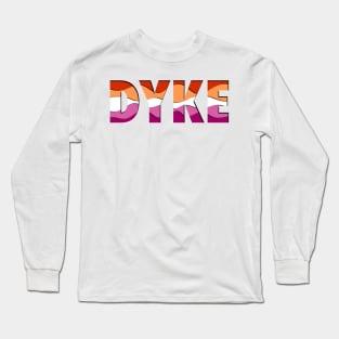 Paper Cut Dyke Long Sleeve T-Shirt